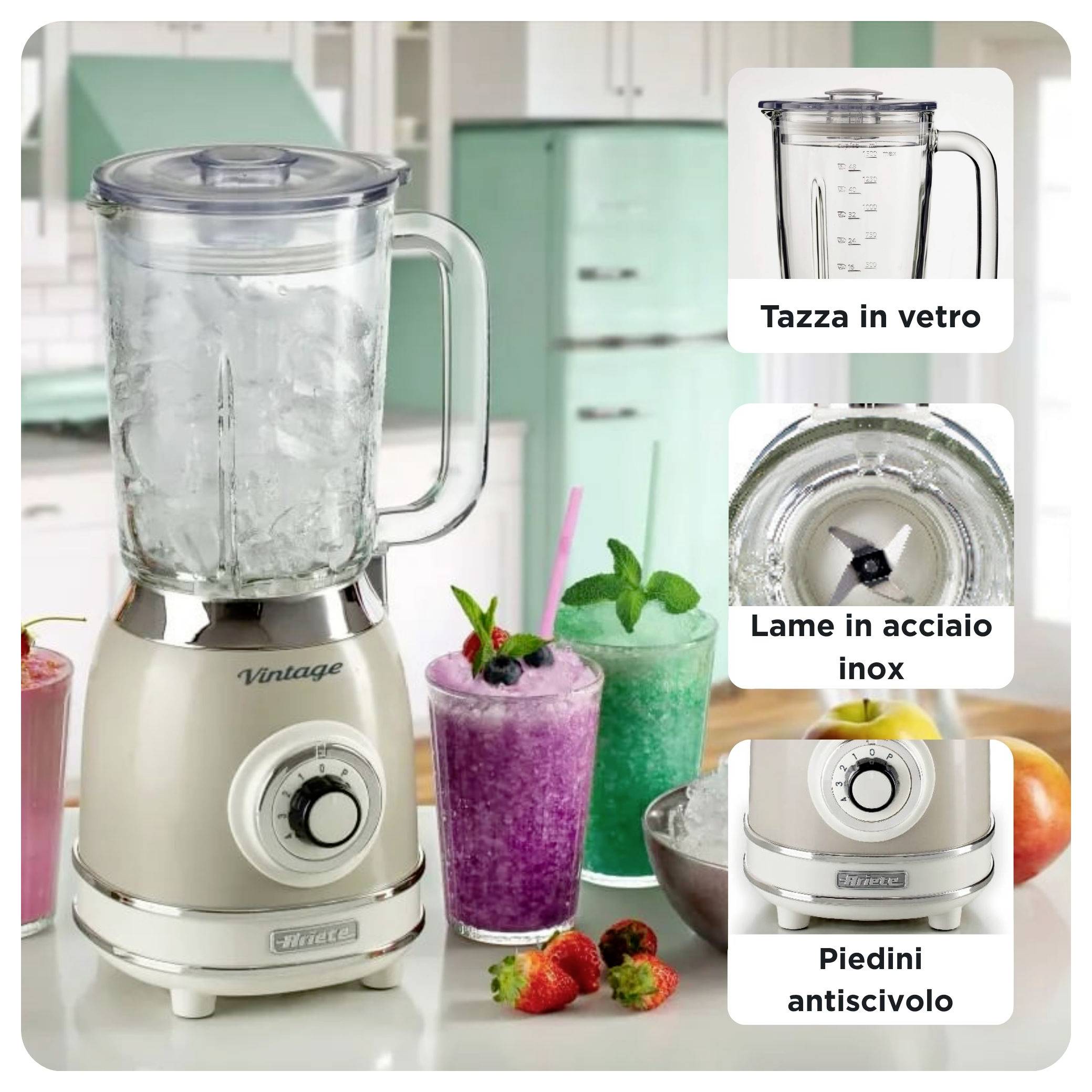 Ariete 00C058303AR0 Blender 1000 W Beige-2