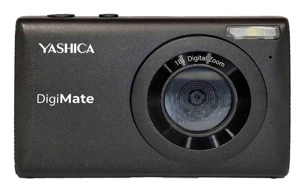 Yashica DigiMate Digitale camera 64 Mpix Zwart 4K video, Met ingebouwde flitser