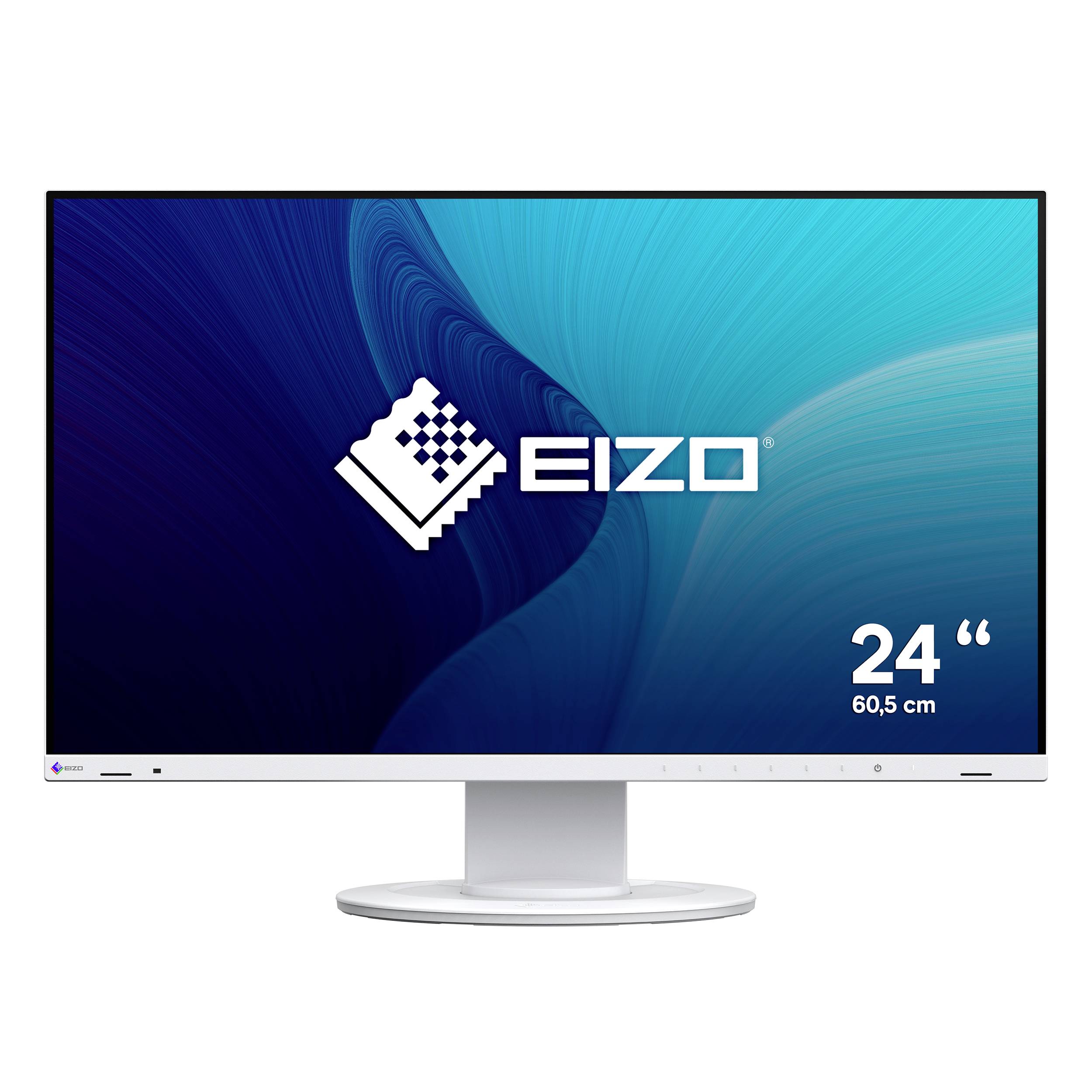 EIZO FlexScan EV2400R-WT LCD-monitor Energielabel B (A - G) 60.5 cm (23.8 inch) 1920 x 1080 Pixel 16:9 5 ms IPS LCD-0