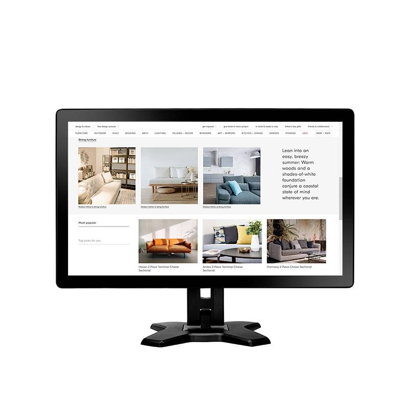 AG Neovo TX-2401w Touchscreen monitor Energielabel E (A - G) 60.5 cm (23.8 inch) 1920 x 1080 Pixel 16:9 5 ms-0