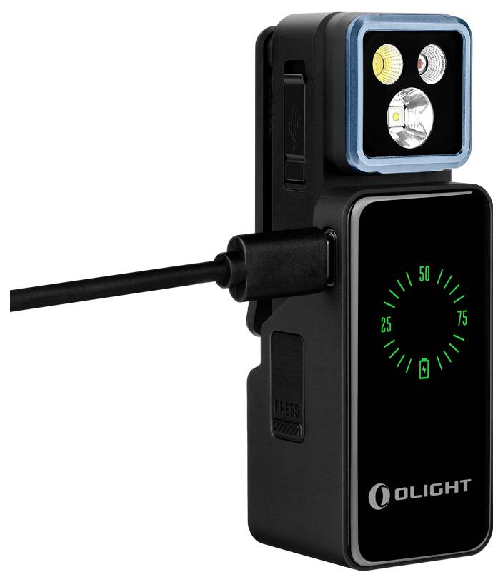 OLight Oclip 2 Pro Premium 13643 Zaklamp Met riemclip werkt op een accu 144 h-1