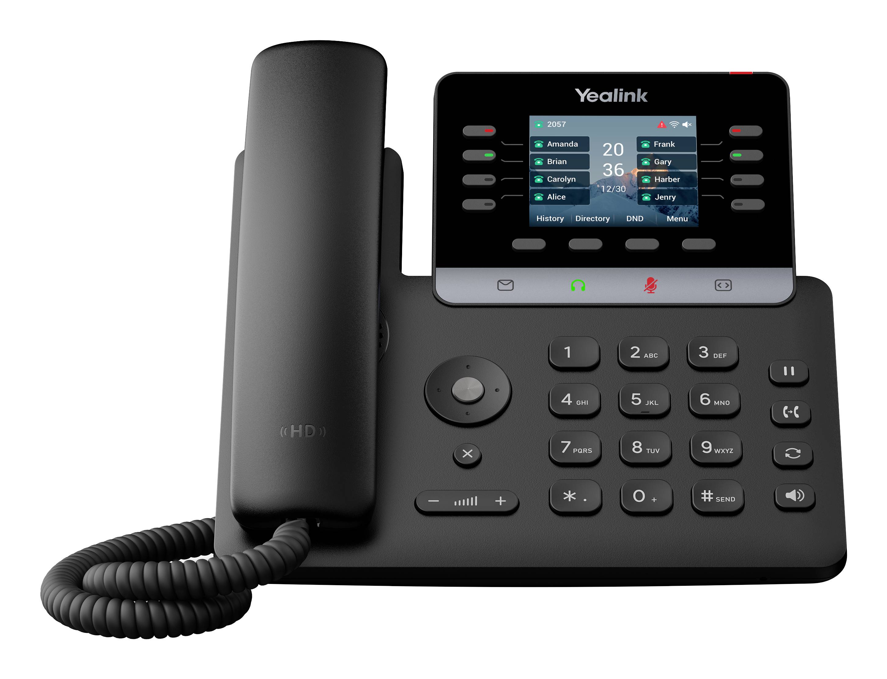 Yealink SIP-T73W VoIP-systeemtelefoon Zwart-0