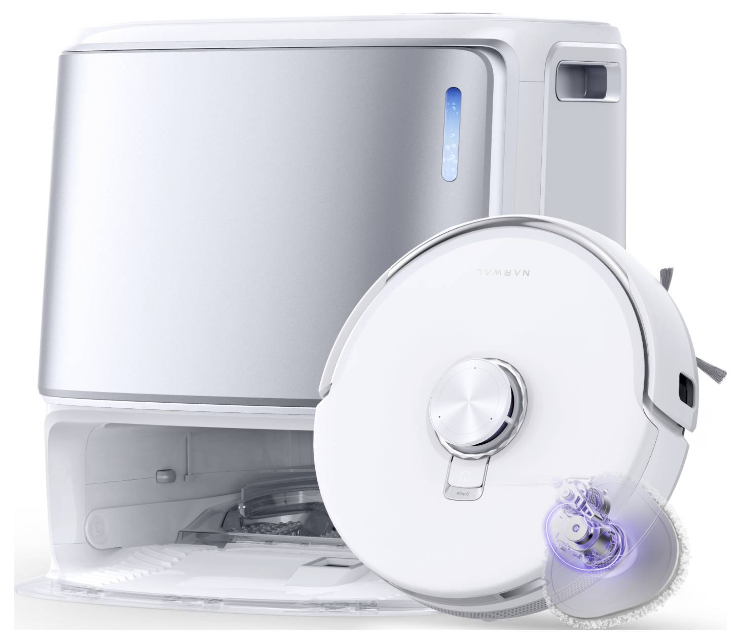 Narwal Freo Z10 Ultra White Dweil- en zuigrobot Wit-2
