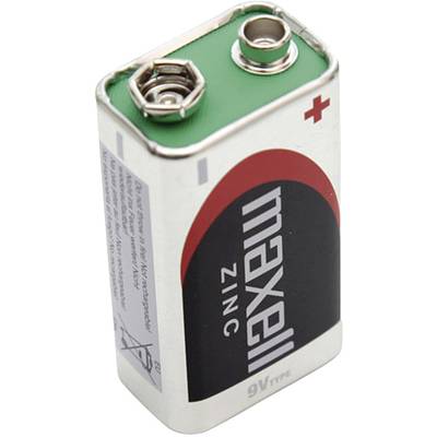 Maxell Super Ace R22 (bulk) 9V batterij (blok) Zink-kool  9 V 5 stuk(s)
