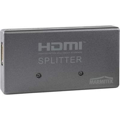 Marmitek Split 312 HDMI-splitter Met ingebouwde repeater N/A Zilver