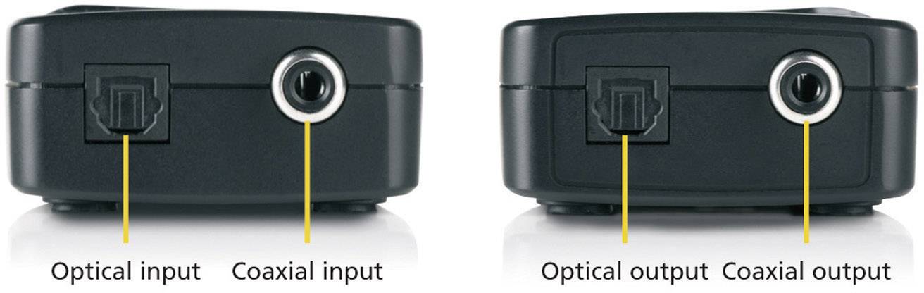 Marmitek Connect TC22 Toslink naar coaxiaal converter-2