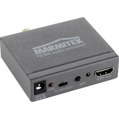 Marmitek AE14 HDMI 4K audio extractor (digitaal / analoog) met ARC
