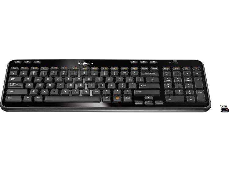 K360 Wireless Keyboard, zwart