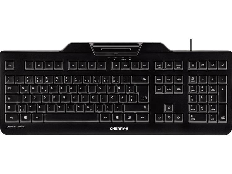 Cherry KC 1000 SC Contact Smart Card Keyboard black USB (JK-A0100EU-2)
