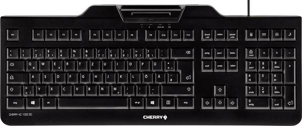 CHERRY KC 1000 SC Toetsenbord USB QWERTY, Engels Zwart USB-aansluiting