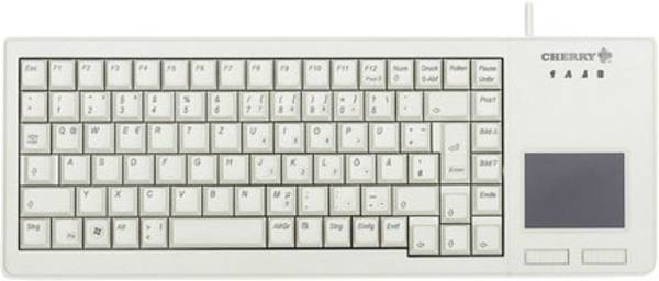 CHERRY XS Touchpad USB Toetsenbord QWERTY, Engels Grijs USB-aansluiting