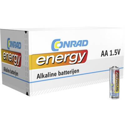 Conrad energy  AA batterij (penlite)   1.5 V 120 stuk(s)