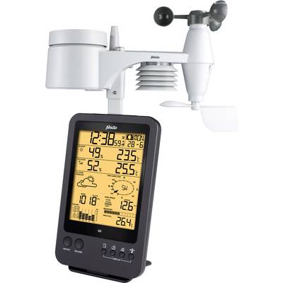 Alecto WS-4700 - Professioneel weerstation met draadloze buitensensor, zwart-2
