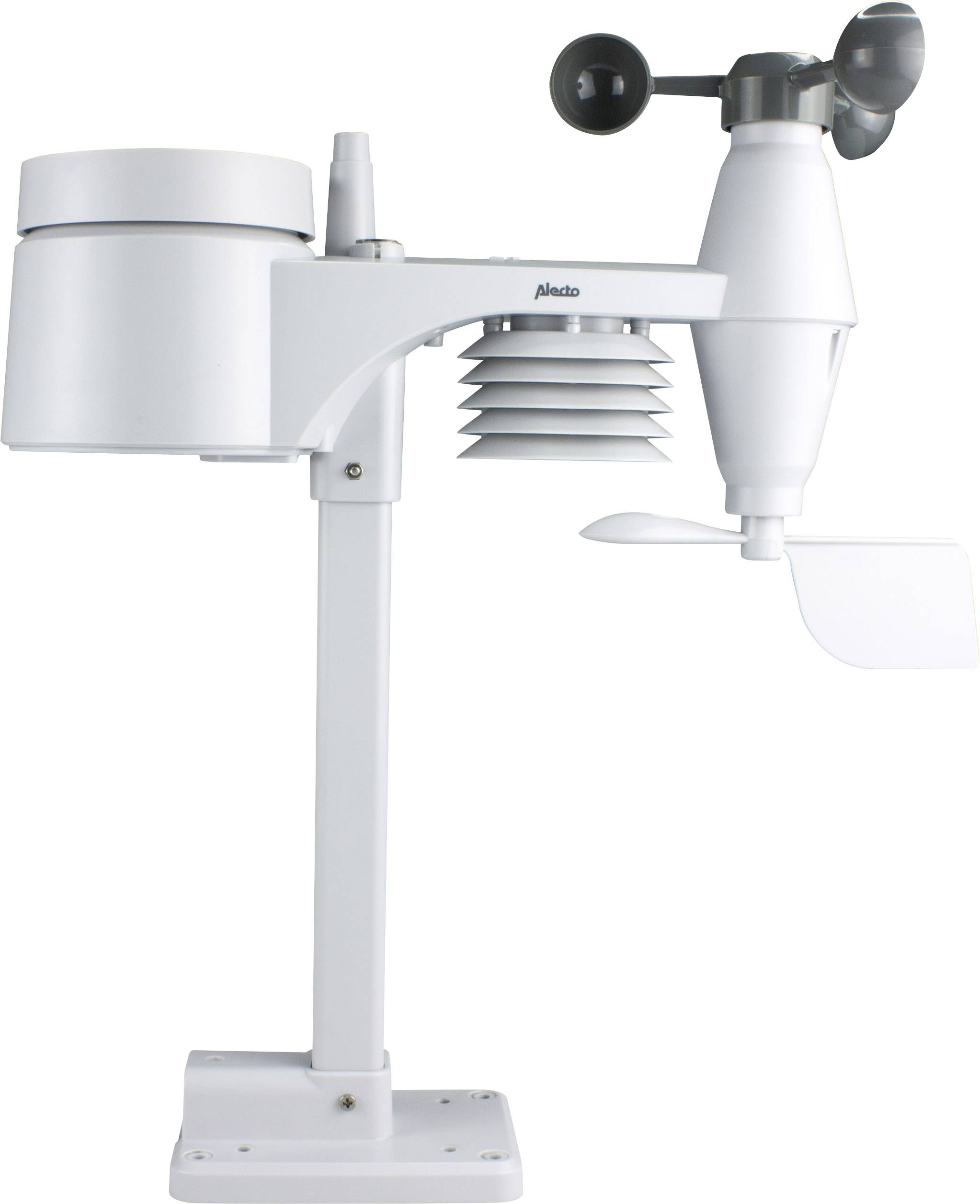 Alecto WS-4700 - Professioneel weerstation met draadloze buitensensor, zwart-5