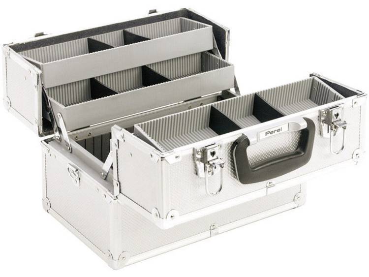 Aluminium gereedschapskoffer Afmeting: 360 x 220 x 250 mm
