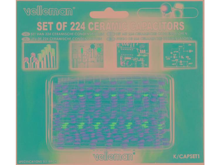 Set Keramische condensator Inhoud: 224 stuks
