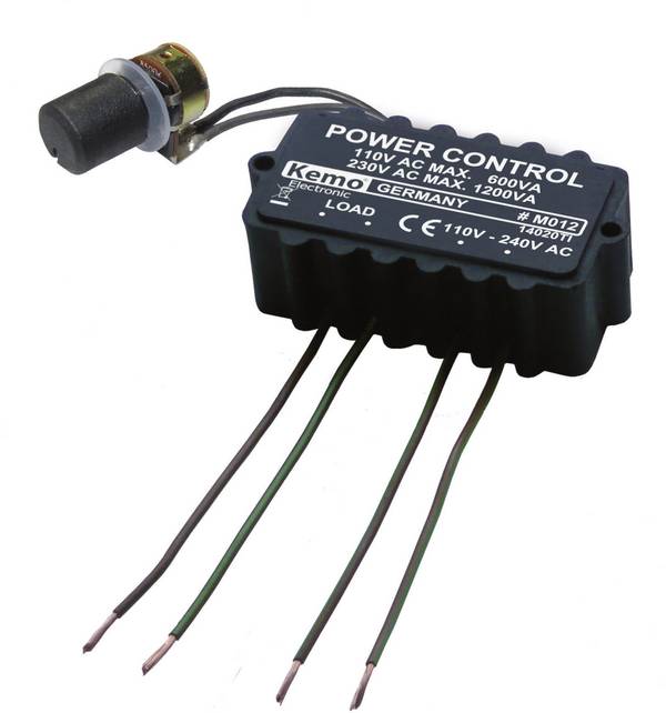 Kemo M012 Vermogensregelaar Module 110 V/AC, 230 V/AC 3 A