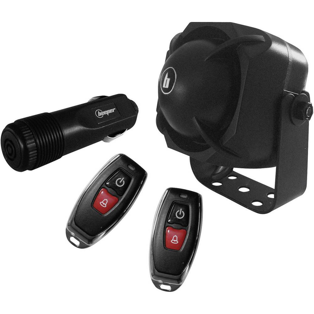 Beeper XR5 Auto-alarmsysteem 12 V Zwart