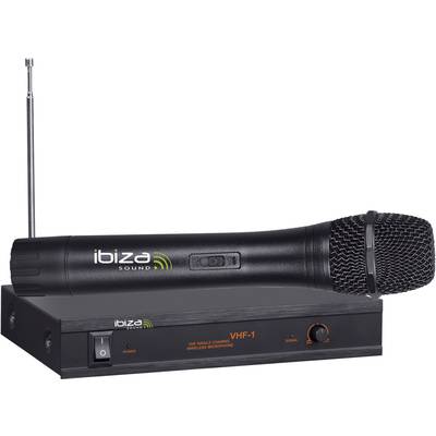 Ibiza Sound VHF 1  Draadloze microfoonset  