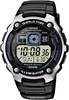 Casio AE-2000W-1AVEF Horloge Kwarts Zwart, Zilver Materiaal (behuizing): Kunststof Materiaal (armband): Kunststof