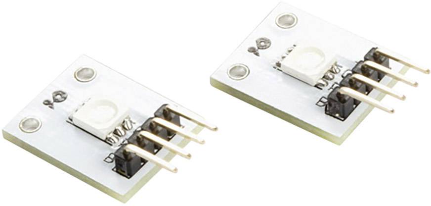 RGB-LED-module 3 kleuren Whadda VMA318 Geschikt voor (Arduino boards): Arduino, Arduino UNO, Fayaduino, Freeduino, Seeeduino, Seeeduino ADK, pcDuino 2 stuk(s)