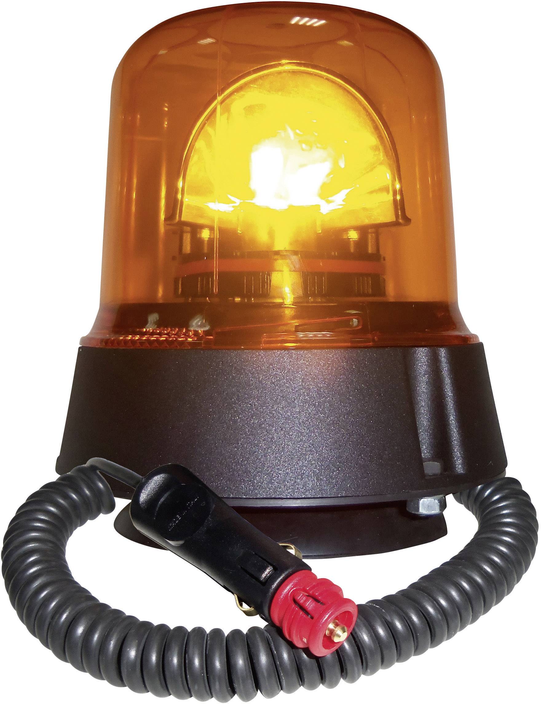 AJ.BA Zwaailicht GL.02 12 V, 24 V werkt op boordnet Zuignap, Magneetbevestiging Oranje AJ.BA Zwaailicht GL.02 12 V, 24 V werkt op boordnet Zuignap, Magneetbevestiging Oranje