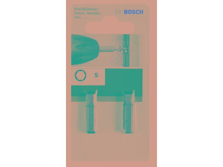 Schroefbit standaard HEX Bosch 2609255948 2.5 mm Lengte:25 mm