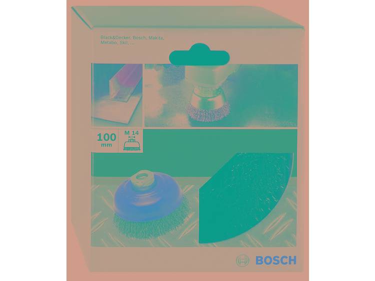 Bosch 2609256502 Komborstel Ø 100 mm Staaldraad M14 1 stuks