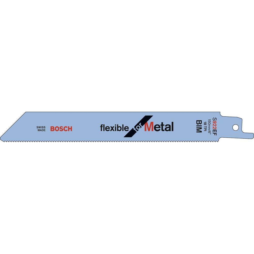 Bosch Accessories 2609256706 Reciprozaagblad bimetaal, S 922 EF Zaagbladlengte 152 mm 2 stuk(s)