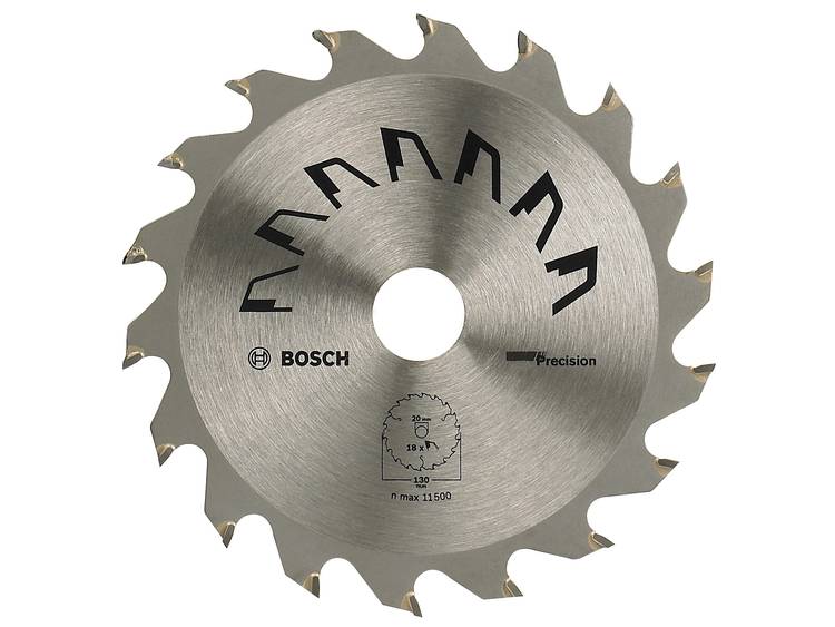 Cirkelzaagblad PRECISION Bosch 2609256846 Diameter:130 mm Aantal tanden (per inch):18