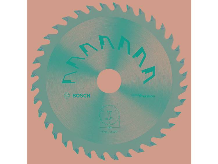 Cirkelzaagblad PRECISION Bosch 2609256847 Diameter:130 mm Aantal tanden (per inch):36