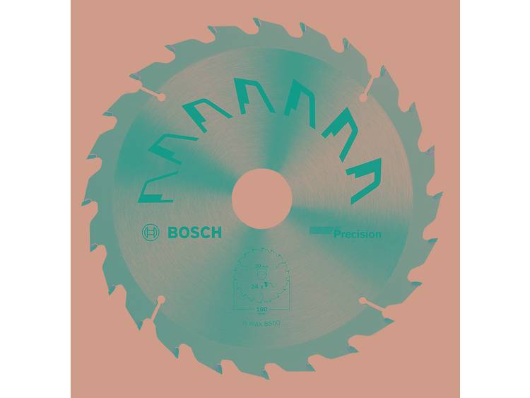 Cirkelzaagblad PRECISION Bosch 2609256860 Diameter:180 mm Aantal tanden (per inch):24