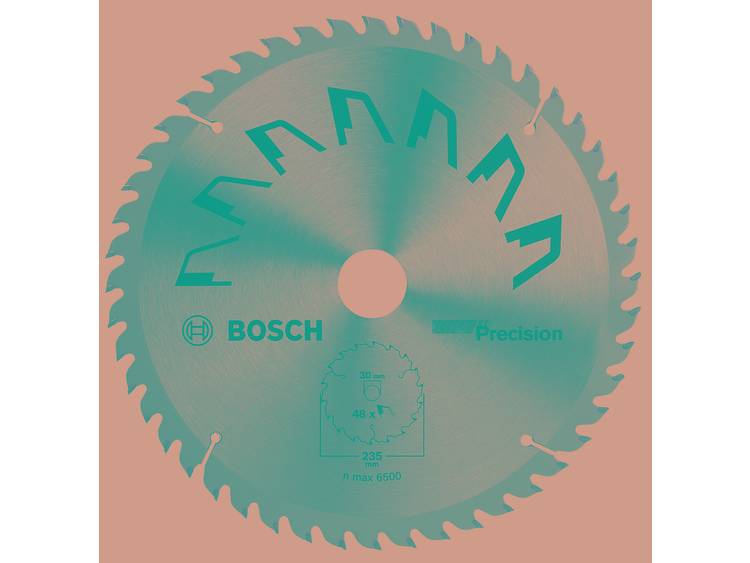 Cirkelzaagblad PRECISION Bosch 2609256877 Diameter:235 mm Aantal tanden (per inch):48