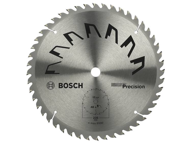 Cirkelzaagblad PRECISION Bosch 2609256881 Diameter:235 mm Aantal tanden (per inch):48