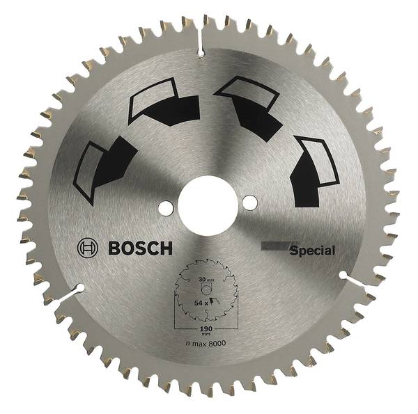 Bosch Accessories Special 2609256893 Hardmetaal-cirkelzaagblad 210 x 30 mm Aantal tanden: 64 1 stuk(s)