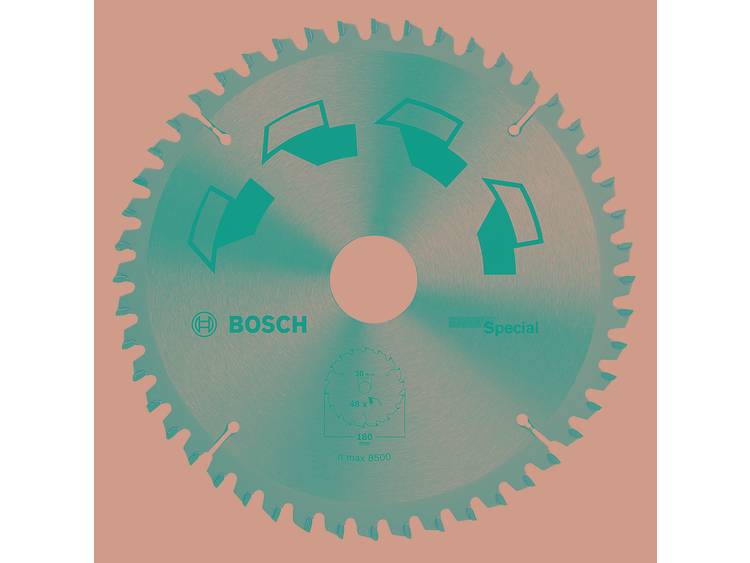 Cirkelzaagblad SPECIAL Bosch 2609256889 Diameter:180 mm Aantal tanden (per inch):48