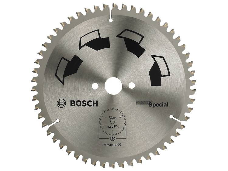 Cirkelzaagblad SPECIAL Bosch 2609256891 Diameter:190 mm Aantal tanden (per inch):54