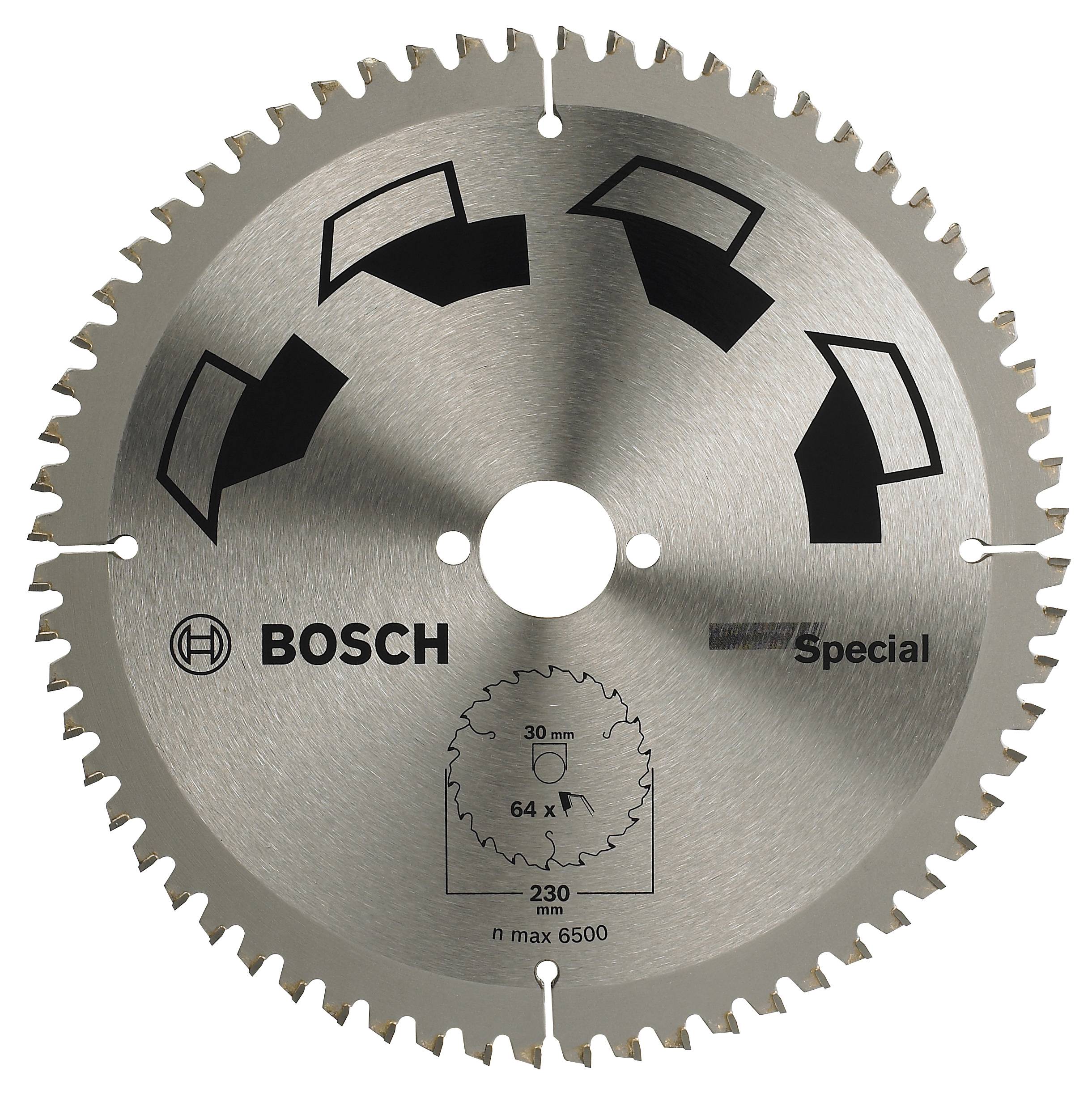 Harmonisch Vaarwel leeftijd Bosch Accessories Special 2609256894 Hardmetaal-cirkelzaagblad 230 x 30 mm  Aantal tanden: 64 1 stuk(s) | Conrad.nl