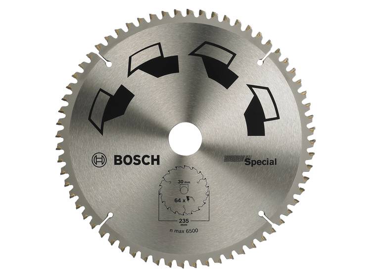 Cirkelzaagblad SPECIAL Bosch 2609256895 Diameter:235 mm Aantal tanden (per inch):64
