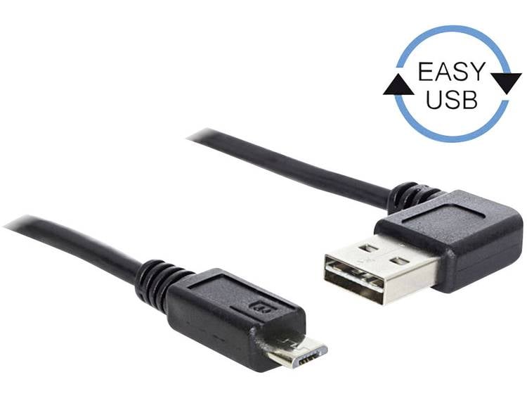 DeLOCK Cable EASY-USB 2.0-A > USB 2.0 micro-B 1m (83382)