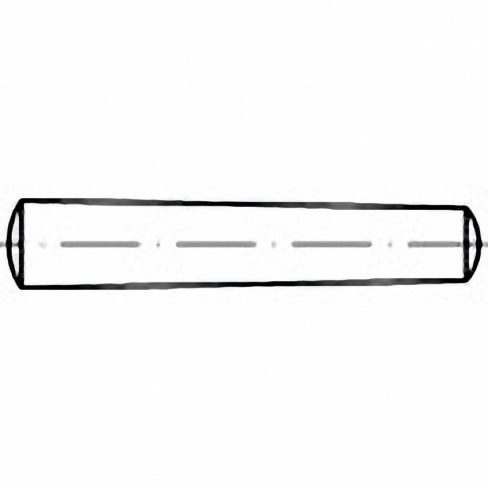 TOOLCRAFT 101667 Conische pen (Ø x l) 4 mm x 26 mm Staal 100 stuk(s)