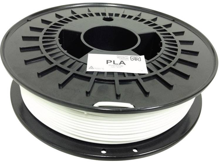 Filament German RepRap 100249 PLA kunststof 3 mm Wit 750 g