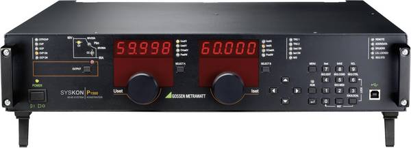 Gossen Metrawatt SYSKON P4500 19" labvoeding, regelbaar Kalibratie (DAkkS) 0 - 60 V/DC 0 - 180 A  1 x USB, RS232 Programmeerbaar, Master/Slave functie