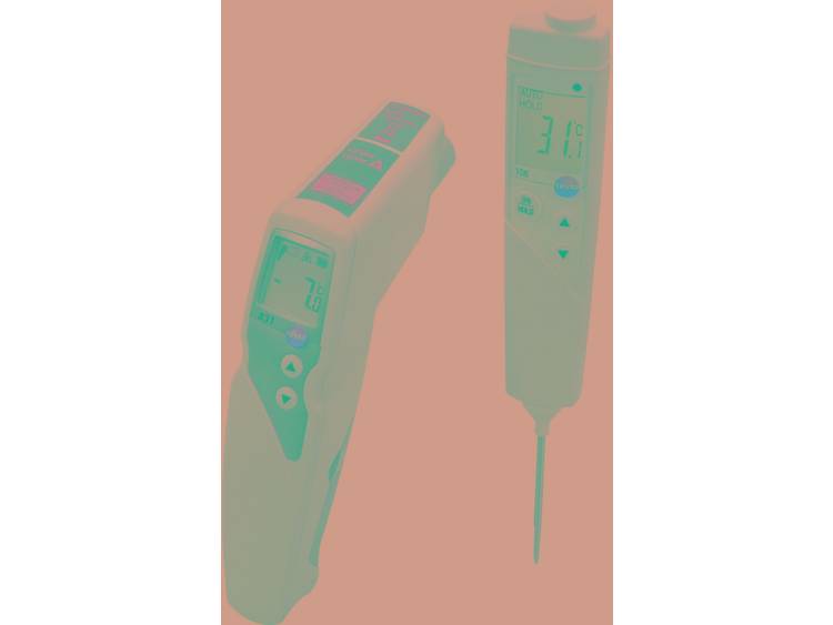 testo 831 set Infrarood-thermometer Optiek (thermometer) 30:1 -30 tot 210 °C Contactmeting