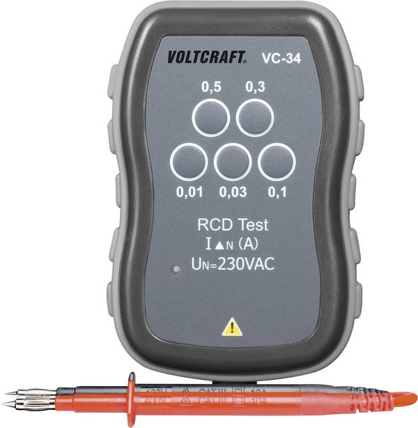 VOLTCRAFT VC-34 Aardleksneltester  CAT III 250 V