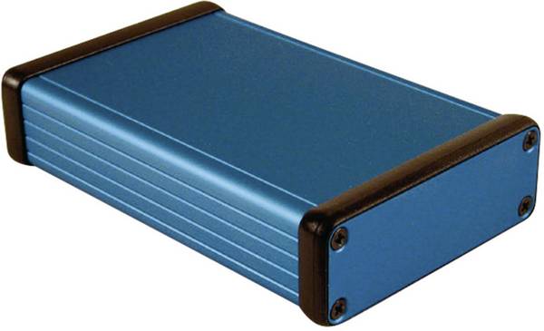 Hammond Electronics 1455J1201BU Universele behuizing 120 x 78 x 27 Aluminium Blauw 1 stuk(s)