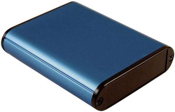 Hammond Electronics 1455B802BU Universele behuizing 80 x 71.7 x 19 Aluminium Blauw 1 stuk(s)
