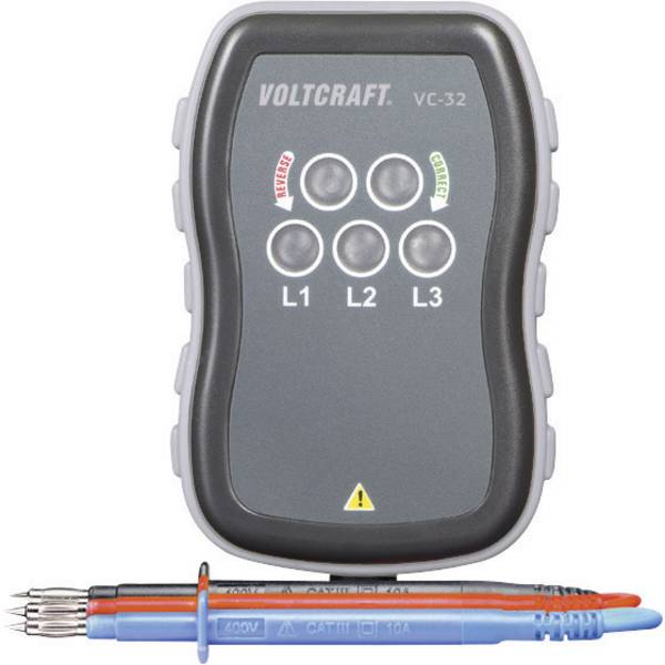 VOLTCRAFT VC-32 Draaiveldtester  CAT III 440 V