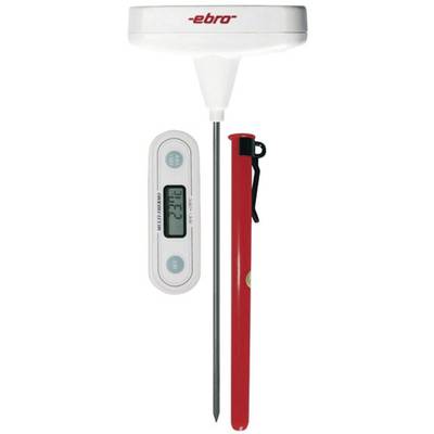 ebro TDC 150 Insteekthermometer (HACCP) Kalibratie (ISO) Meetbereik temperatuur -50 tot 150 °C Sensortype NTC Conform HA