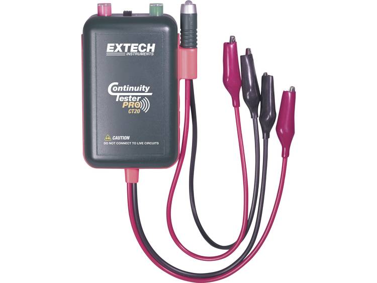 Extech CT20 Kabel-testapparaat, kabeltester Geschikt voor Identificatie-, continuïteits- en onderbre